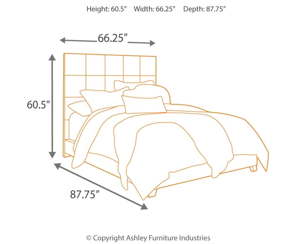 Dolante  Upholstered Bed