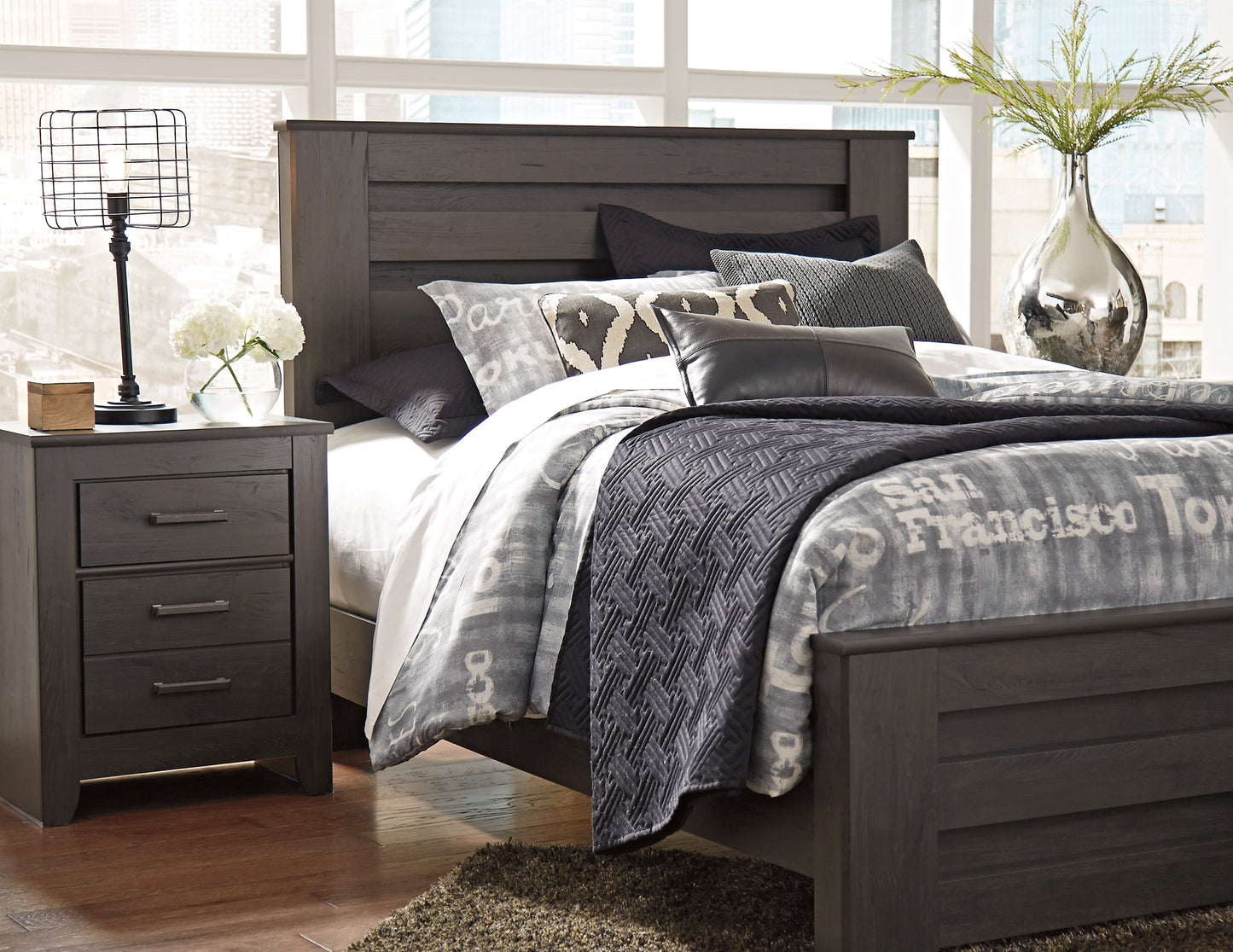 Brinxton  Panel Bed