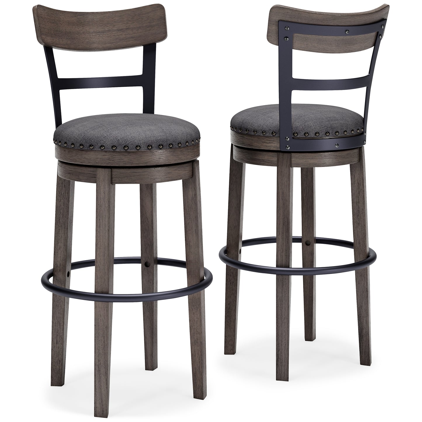 Caitbrook UPH Swivel Barstool (1/CN)