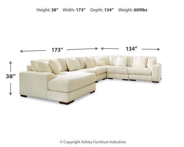 Lindyn 6-Piece Sectional with Chaise