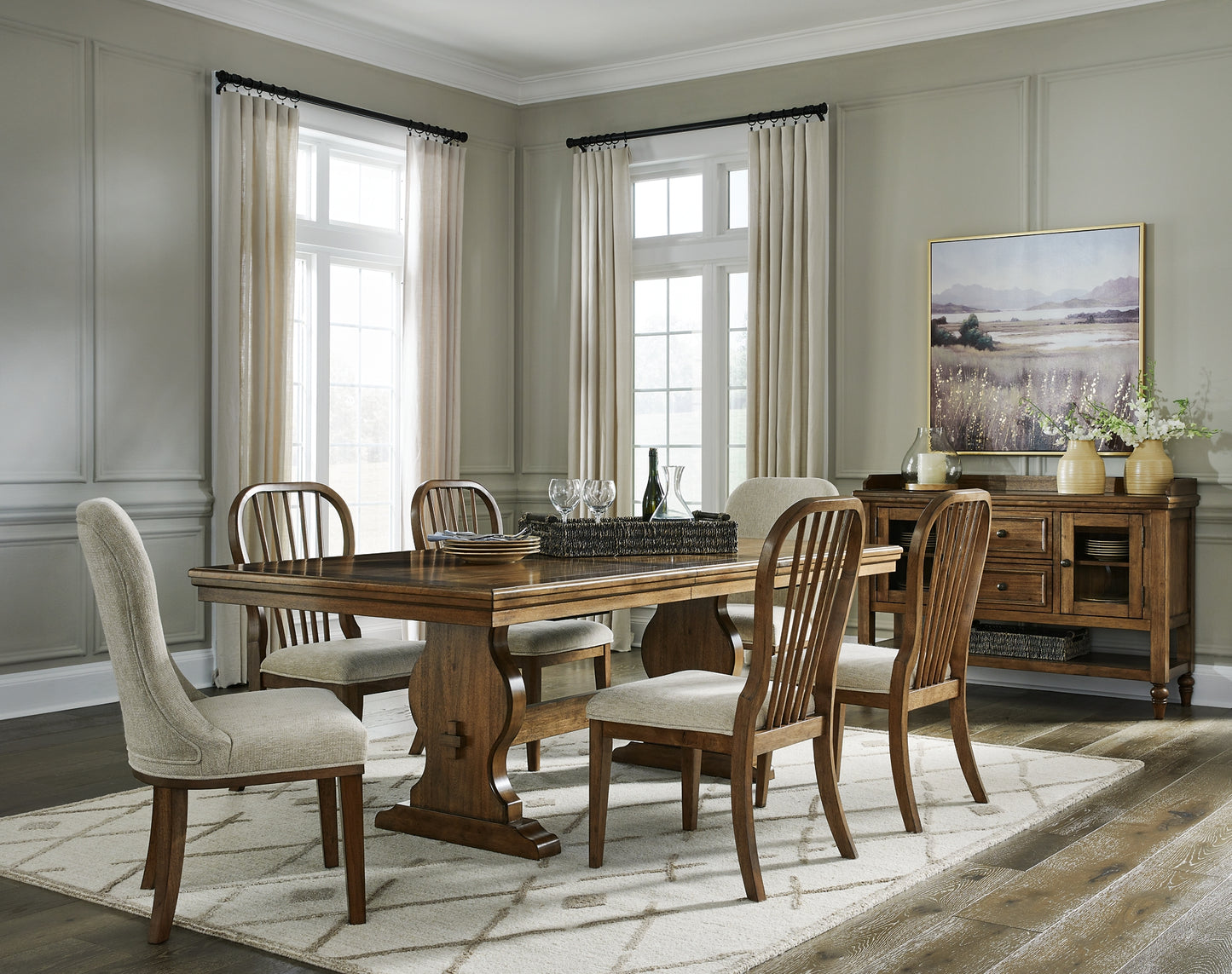 Sturlayne Dining Table and 6 Chairs