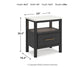 Cadmori King Upholstered Panel Bed with Mirrored Dresser, Chest and Nightstand