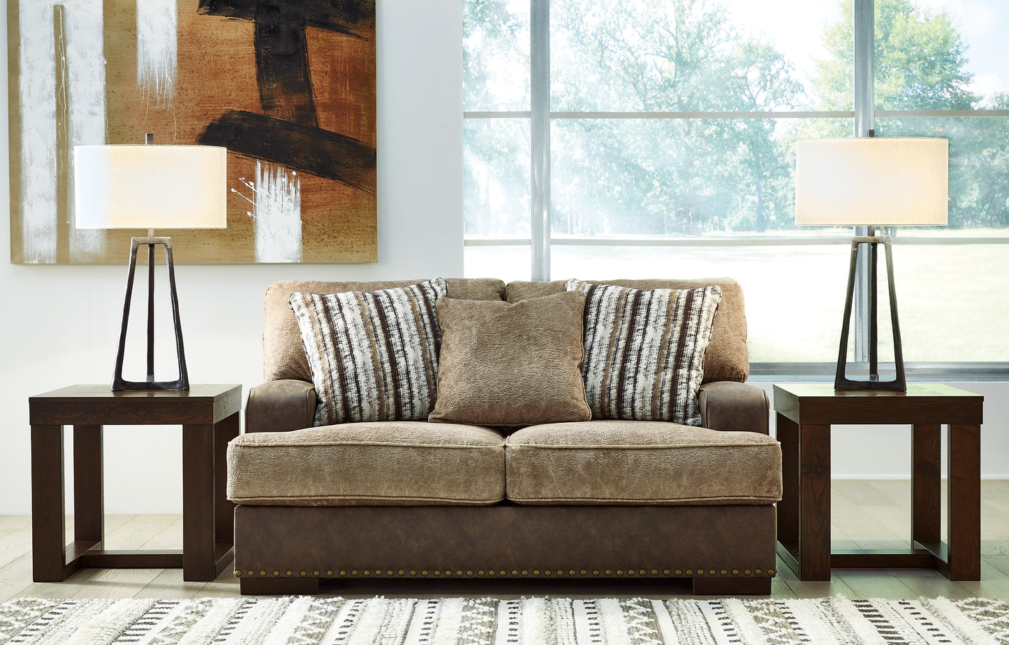 Alesbury Sofa and Loveseat