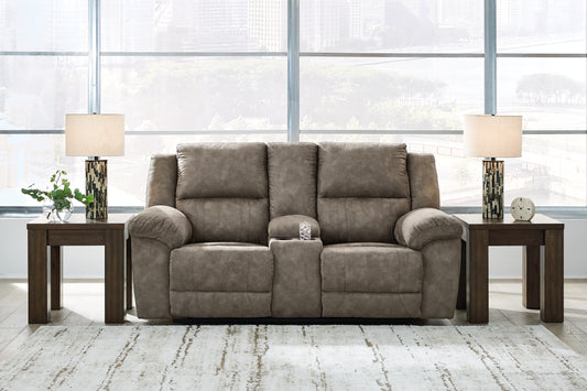 Laresview DBL Rec Loveseat w/Console