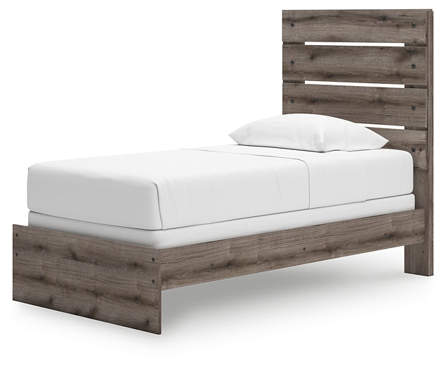 Graystorm Twin Panel Bed