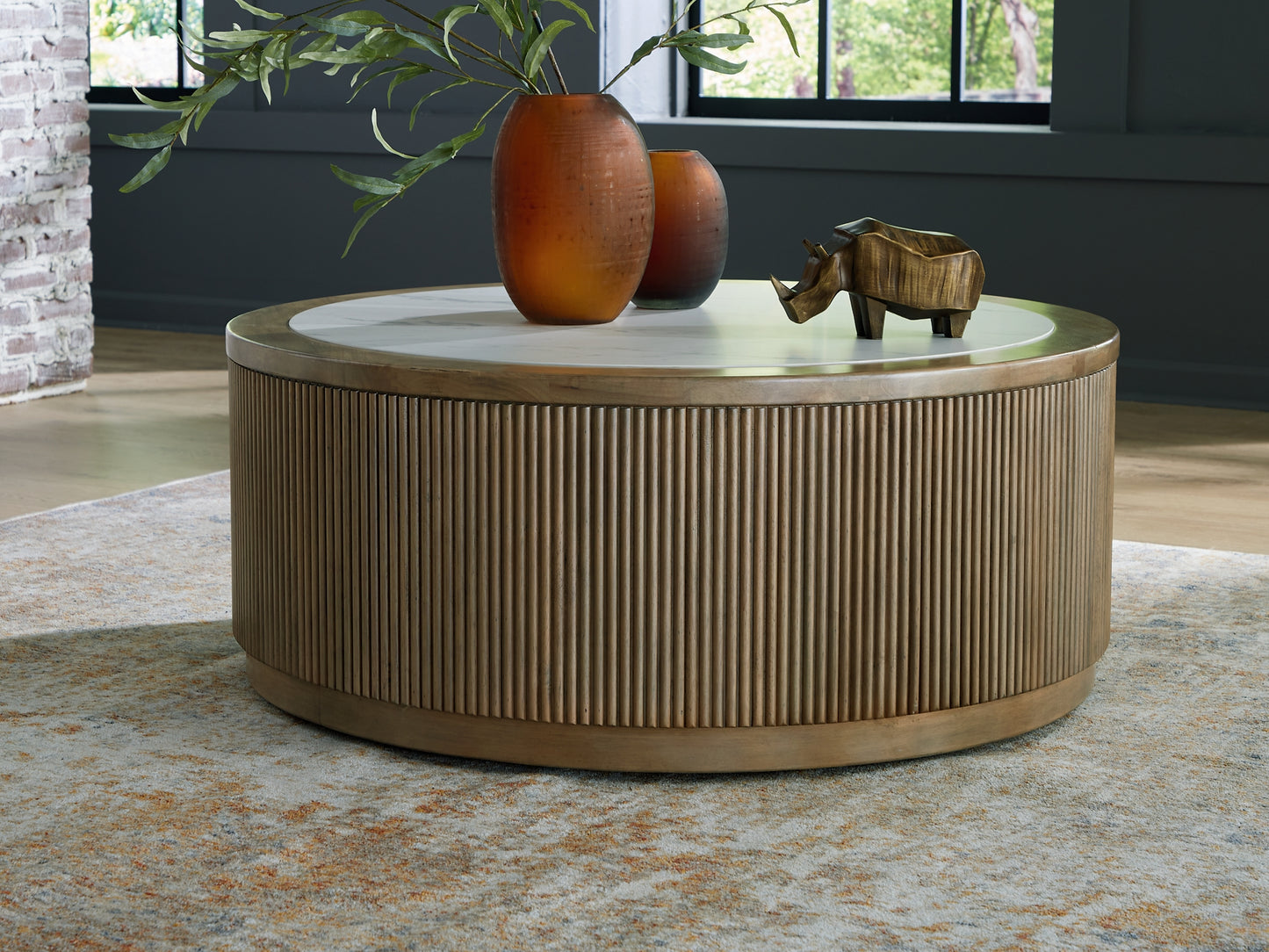 Camdill Round Cocktail Table