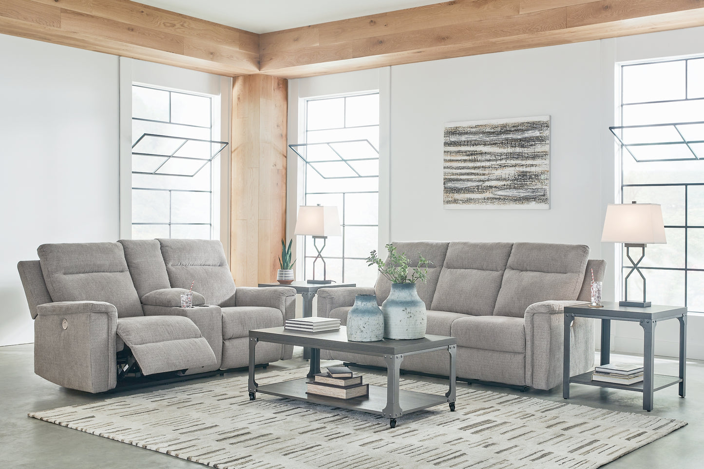 Barnsana Sofa and Loveseat