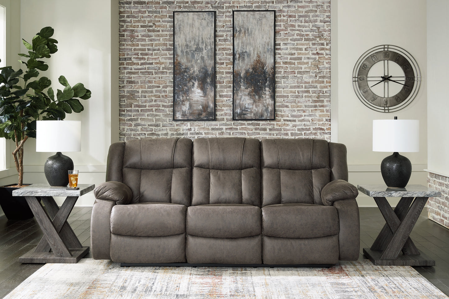 First Base Sofa, Loveseat and Recliner